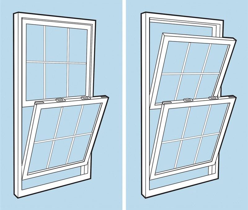 The Advantages of Installing Double-Hung vs. Single-Hung Windows